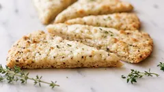 Hrskave i ukusne slane lepinje napravljene od zobenih pahuljica i jogurta